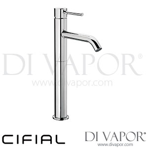 Cifial 32401MI.U Mini Round Chrome | Black Tall Mono Basin Mixer Tap Spare Parts